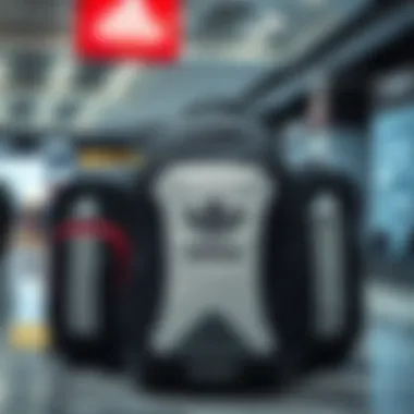 Variety of Adidas Backpack Models Variety of Adidas backpack models displayed