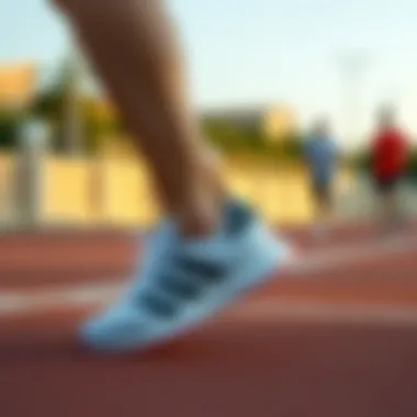 Adidas Footwear in Various Sports User engaging in various sports wearing Adidas footwear