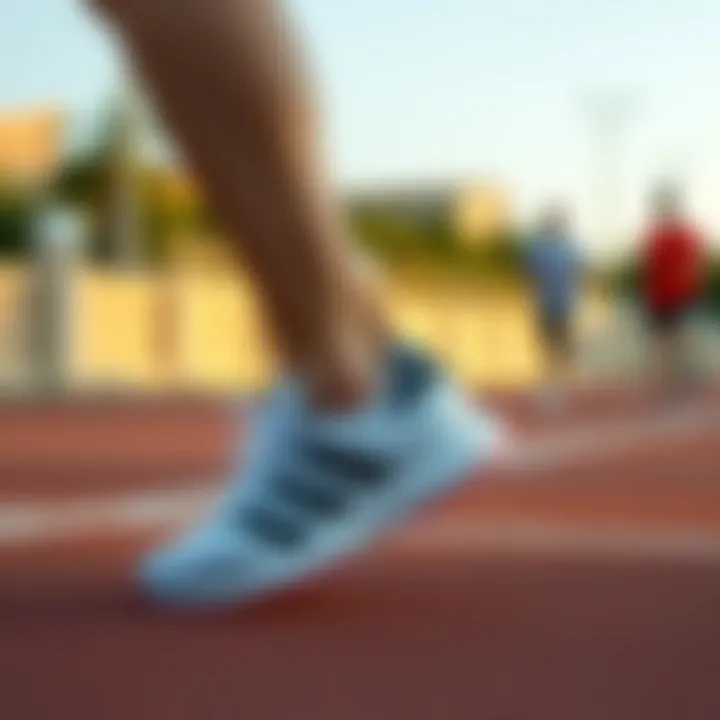 Adidas Footwear in Various Sports User engaging in various sports wearing Adidas footwear