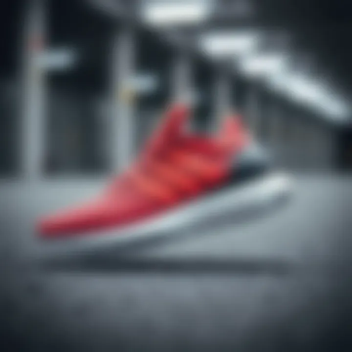 Stylish design of Supernova Boost shoes