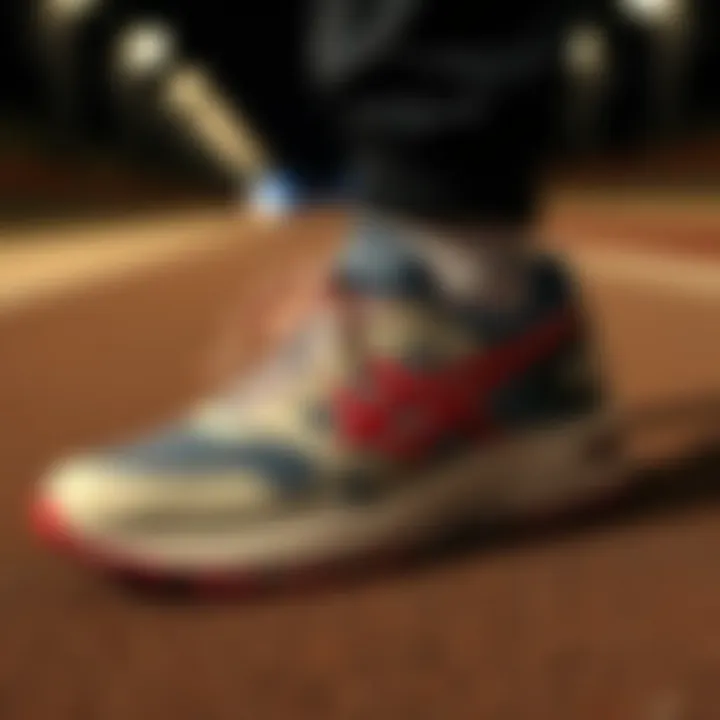 Stylish design elements of Asics Gel-Kayano footwear