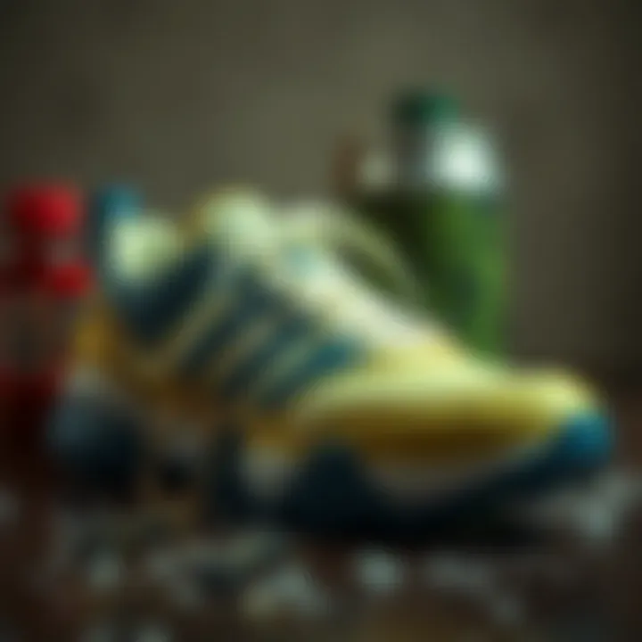 Essential materials for shoe painting