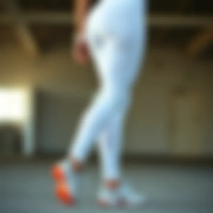 Care tips for maintaining white sports leggings in pristine condition