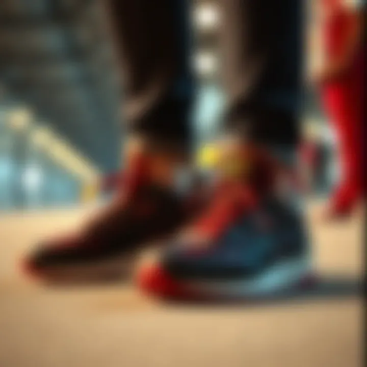 Cultural impact of panther sports shoes on youth