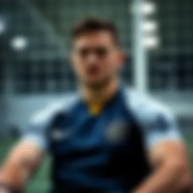 Rehabilitation Therapy for Players A football player undergoing rehabilitation therapy