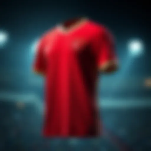 Galatasaray jersey showcasing historical design elements