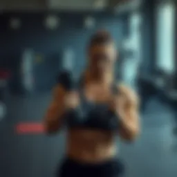 Demonstration of a core-strengthening exercise