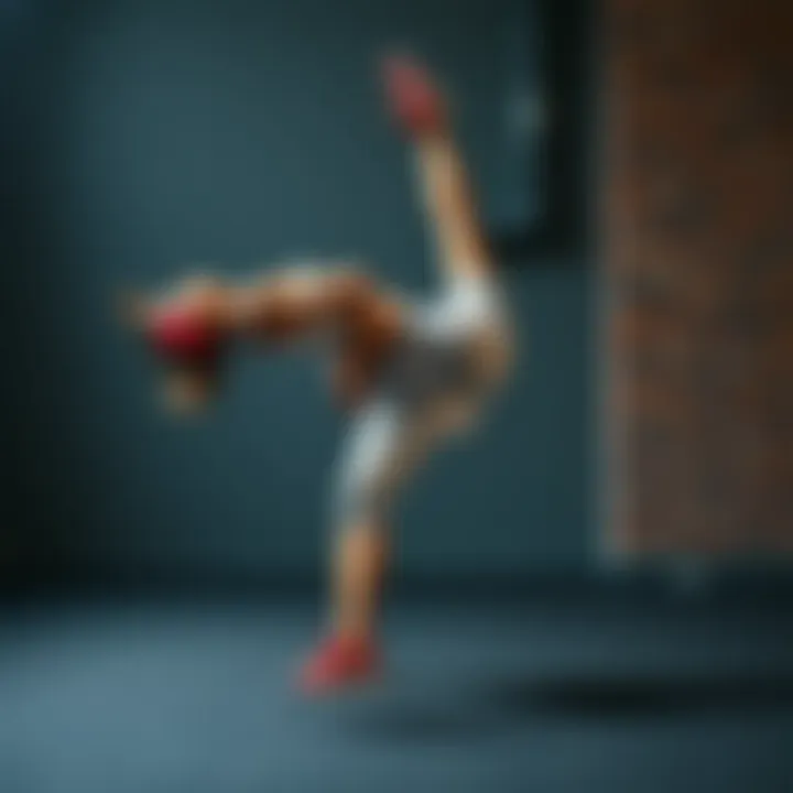 Dynamic Leg Raise for Belly Fat Reduction Example of a dynamic leg raise for belly fat reduction