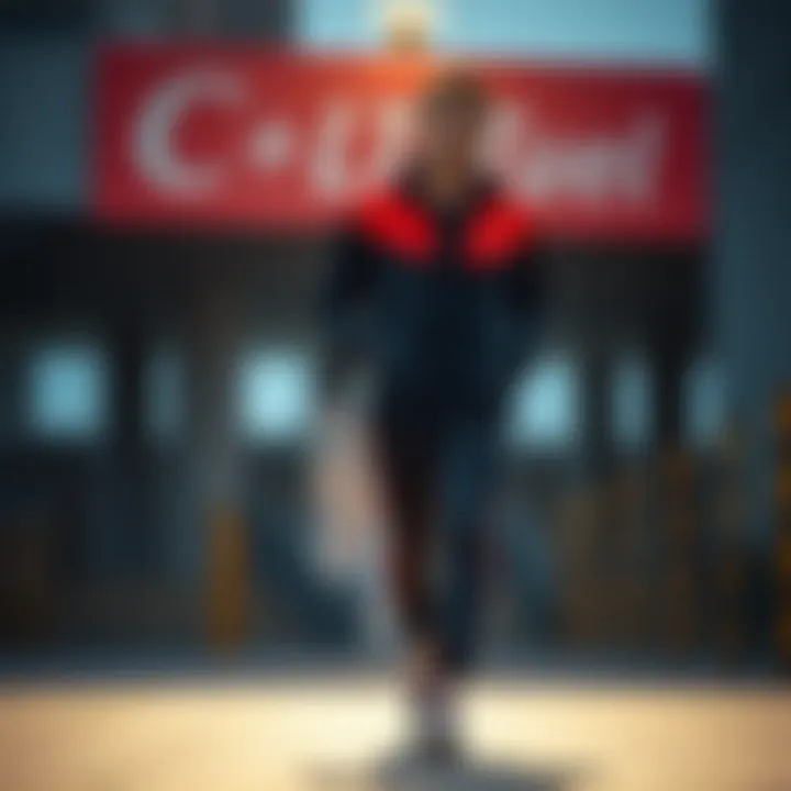 Versatile Joggers and Jacket Ensemble Dynamic outfit combination of joggers and a lightweight jacket