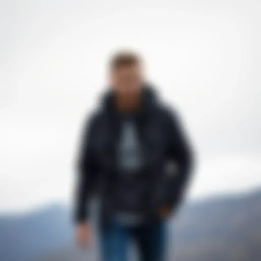 Stylish outdoor jacket