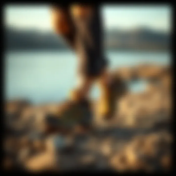 A balance of comfort and style in outdoor footwear