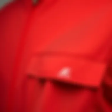 Quality Fabric of Lotto Jackets Close-up of high-quality fabric used in Lotto jackets