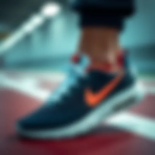 Stylish Nike mesh shoes highlighting comfort and design