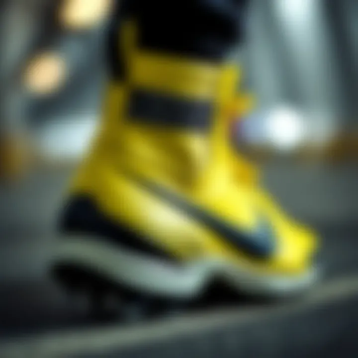 Innovative Features of Nike Boots Close-up of Nike boot features emphasizing functionality