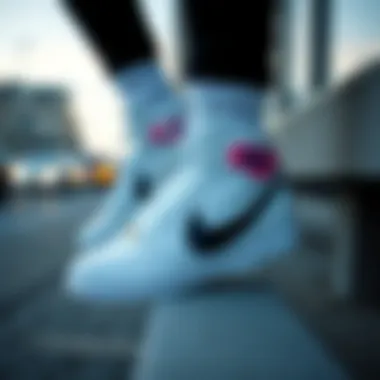 Urban Chic: Nike Boots in Style Stylish design of Nike boots in urban settings