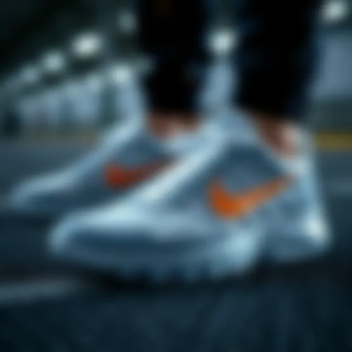 Quality materials used in Nike footwear