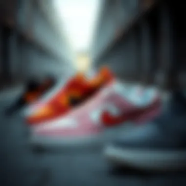 Diverse Collection of Nike Half Shoes Collection of Nike half shoes in various colors and styles