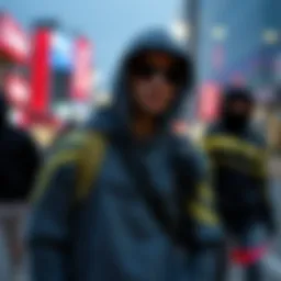 Urban sportswear showcasing sleek designs and functionality.