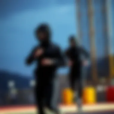 Versatile black athletic gear for various activities