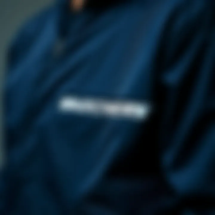 Close-up of the fabric and material of Skechers jacket