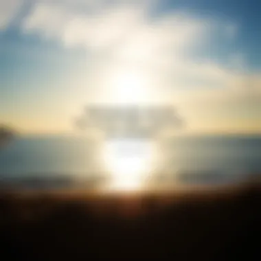 Motivational quote displayed on a serene background