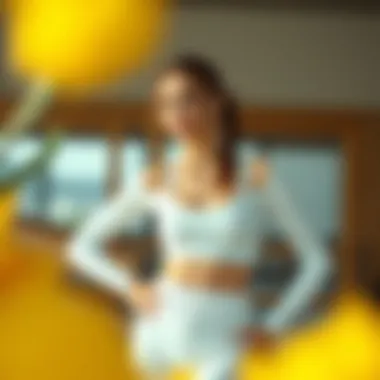 Stylish workout attire suitable for Pilates