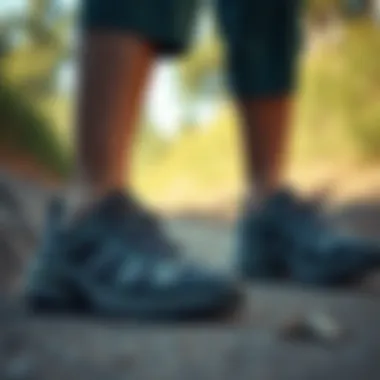 Comfortable footwear for outdoor activities