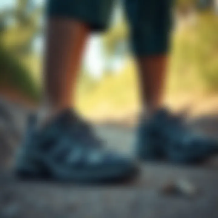 Comfortable footwear for outdoor activities