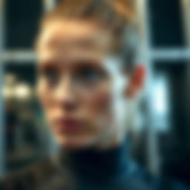 Effective workout targeting facial muscles